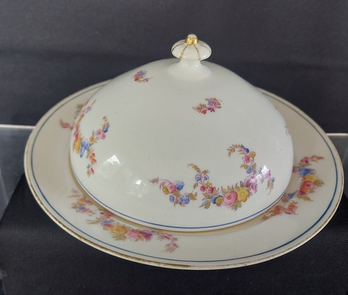 Vintage coalport floral swags - floral,