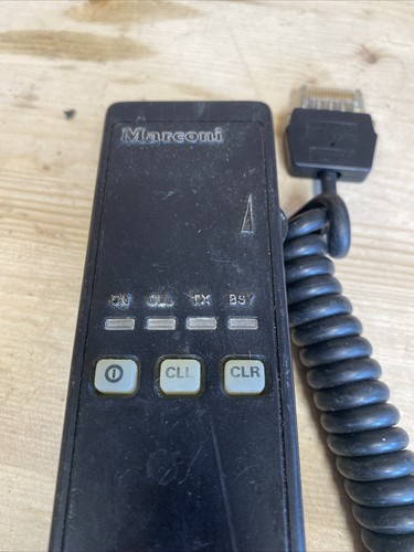 Marconi handset radio item - handset,