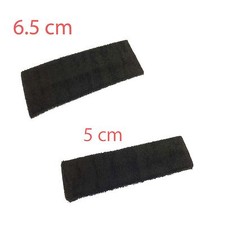 Soft Stretchy Towelling Sweat Headband Hair-band  Men's Sports Headbands Black 