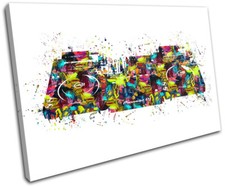 Abstract CDJ Decks Music Bar