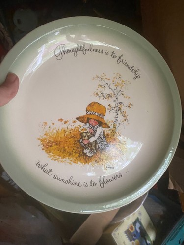 Hollly hobbie dinner plate - hobbie,