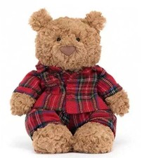 NWT Jelly Bartholomew Bear Bedtime Limited Plush Toy Holiday Gift-