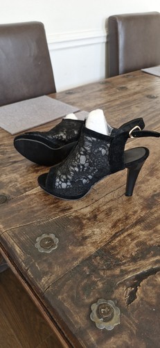 Black high evening - black,