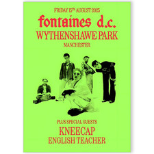 Fontaines D.C. Poster Concert