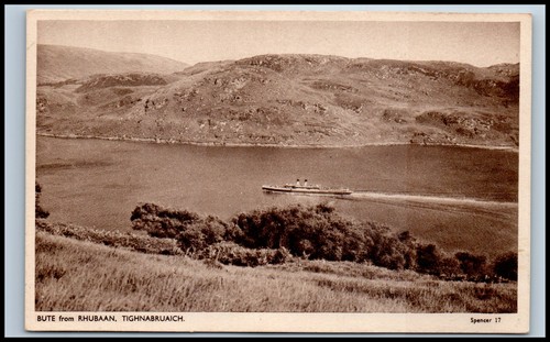 Postcard bute from rhubaan - from,