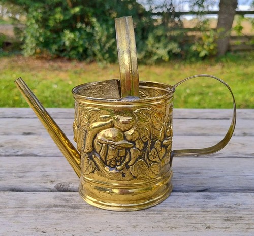 Vintage elpec embossed - embossed, brass