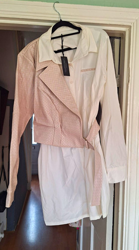 Maniere voir white - white, long