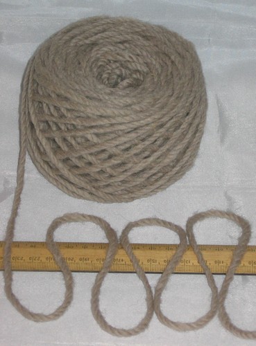 100g balls super chunky - 100g, fawn