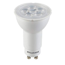 5W GU10 long neck LED bulbs Sylvania 74mm x 50mm replacement for OLD 9 &11 CFL