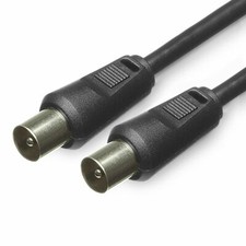 1m Coaxial TV Aerial Cable