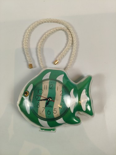 Vintage fish shower clock - shower,