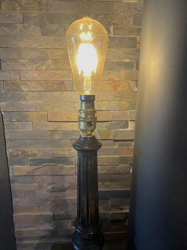 Solid wood table lamp bed - lamp, side