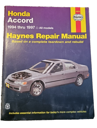 Haynes repair manual - repair, 42013