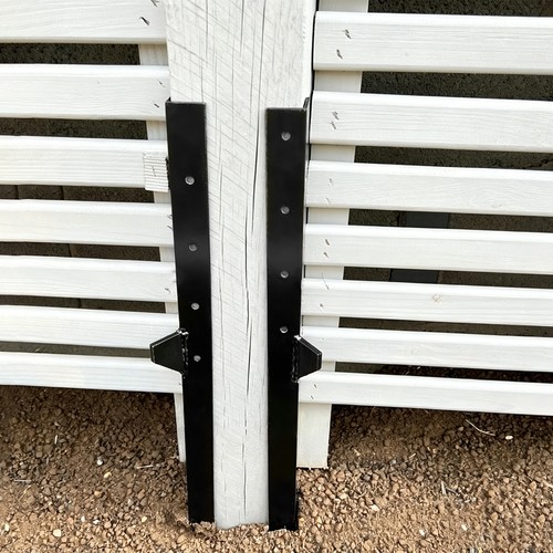 Angled fence post - (2-pack),