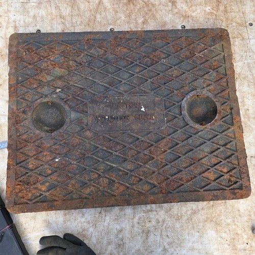 Cast iron manhole - manhole, 655mm