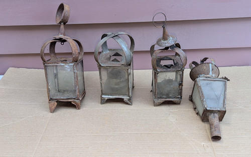 Primitive antique tin - primitive,