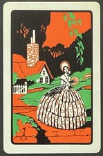 Pretty Lady Art Deco Vintage