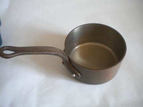 Vintage french copper pan - french,