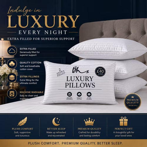 Pillows standard size set - 4x,