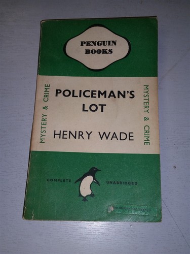 Policeman lot henry wade - lot,