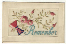 World War One Silk Embroidered