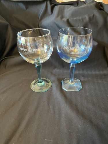 Two bombay gin - bombay, glasses