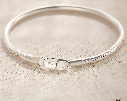 925 sterling silver 3mm - silver,