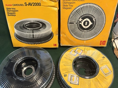 Kodak carousel slide trays - carousel,