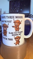Highland cow mug novelty - highland,