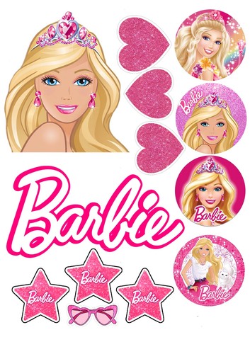 Barbie edible cake - 🍰barbie,
