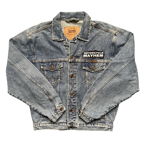 Vintage wrangler denim jacket - wrangler,