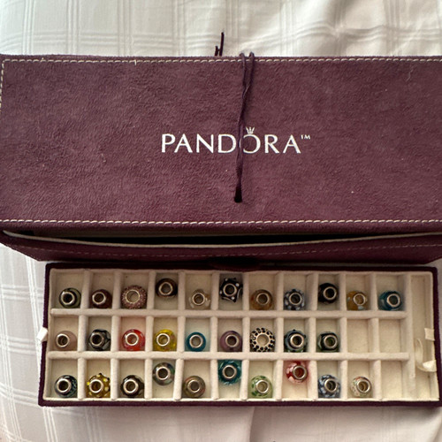 Pandora purple velvet lined - pandora,