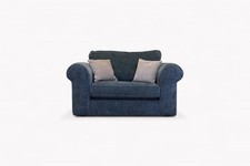 Titan Snuggle Sofa, Chenille Teal