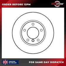 1X BRAKE DISC FOR BMW 3 SERIES