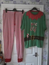 Size XL/XXL Mens Elf Christmas