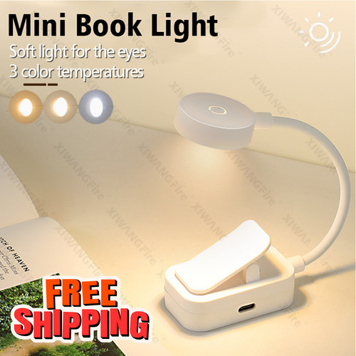 Mini clip book reading - reading, light