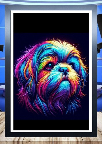 Cute terrier dog art - terrier,