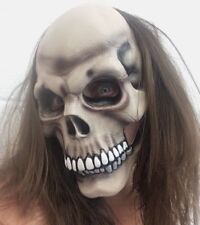 Human SKULL Moving Mouth Mask