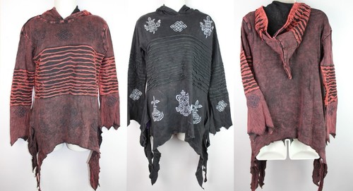Hippie stonewashed boho - stonewashed,