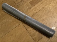 Expanded Stainless Steel Mesh 250cm x 50cm diamond shape Size 3mm x 2mm 0.2thick