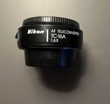 NIKON AF Teleconverter TC-16A 1.6x With Both Caps