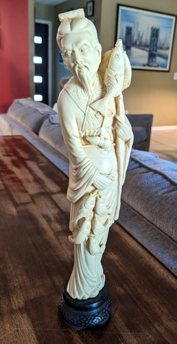 Chinese carved resin faux - resin,
