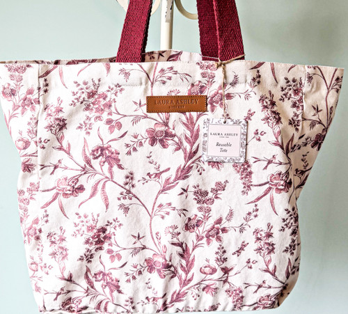 Laura ashley canvas - canvas, tote