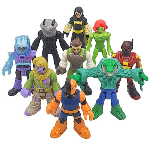 Imaginext marvel action - dc,