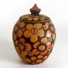 Hand Painted Wooden Decorative