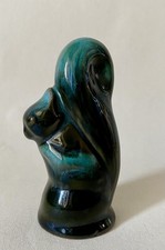 Vintage Canadian Blue Mountain Pottery: Stoneware Glazed Squirrel Figurine