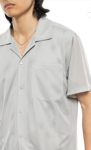 Nash vent mesh shirt - nash, ss