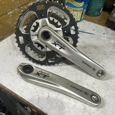 Shimano Deore XT Triple Crankset 175mm FC-M770 44/32/22T 9 Speed Hollowtech 2