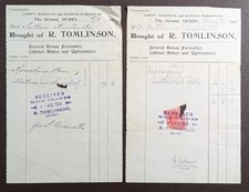 1909 R. Tomlinson Furniture