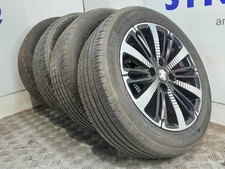 Set Of Genuine 16 Inch PEUGEOT 208 207 PARTNER Alloy Wheels & Tyres 9808137577